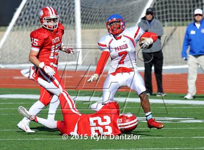 Thumbnail 3 in Grapevine Faith Christian vs. Parish Episcopal (TAPPS Division 2 Quarterfinal) photogallery.