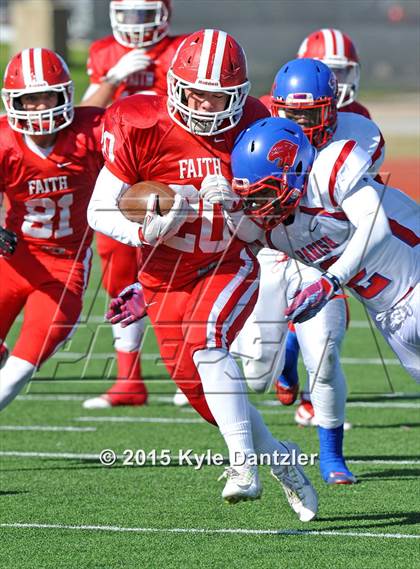 Thumbnail 1 in Grapevine Faith Christian vs. Parish Episcopal (TAPPS Division 2 Quarterfinal) photogallery.