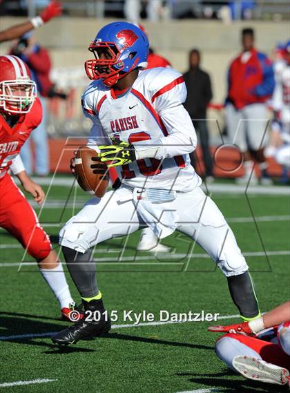Thumbnail 2 in Grapevine Faith Christian vs. Parish Episcopal (TAPPS Division 2 Quarterfinal) photogallery.