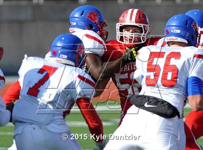 Thumbnail 1 in Grapevine Faith Christian vs. Parish Episcopal (TAPPS Division 2 Quarterfinal) photogallery.