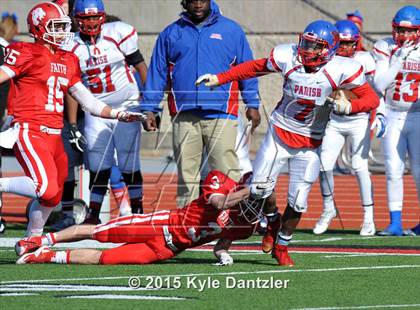 Thumbnail 3 in Grapevine Faith Christian vs. Parish Episcopal (TAPPS Division 2 Quarterfinal) photogallery.