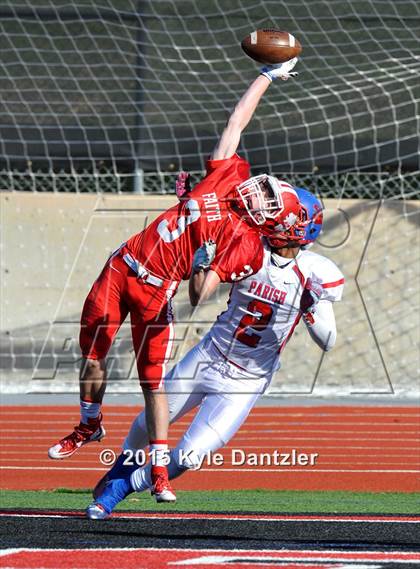 Thumbnail 3 in Grapevine Faith Christian vs. Parish Episcopal (TAPPS Division 2 Quarterfinal) photogallery.