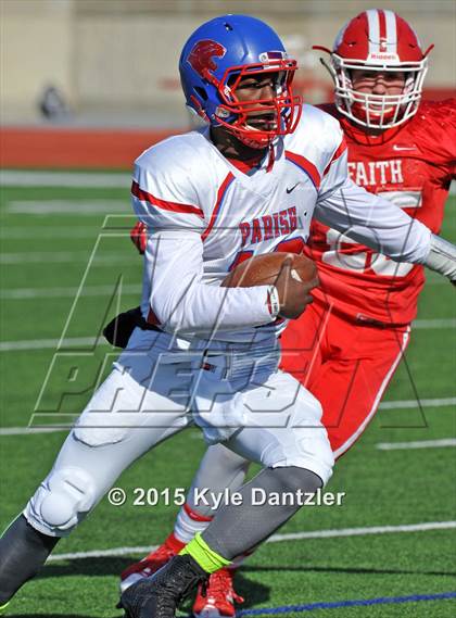 Thumbnail 2 in Grapevine Faith Christian vs. Parish Episcopal (TAPPS Division 2 Quarterfinal) photogallery.