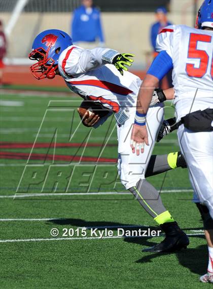 Thumbnail 1 in Grapevine Faith Christian vs. Parish Episcopal (TAPPS Division 2 Quarterfinal) photogallery.