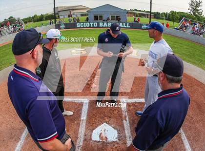 Thumbnail 3 in Olentangy Orange @ Dublin Scioto (OHSAA Division I District Semifinal) photogallery.