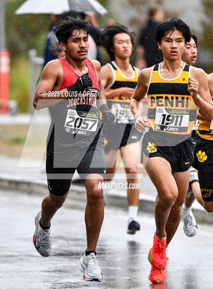 Thumbnail 2 in CIF SS Cross Country Preliminary Finals photogallery.