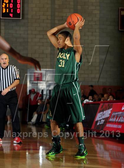 Thumbnail 1 in St. John Bosco vs. Long Beach Poly (Nike Extravaganza) photogallery.