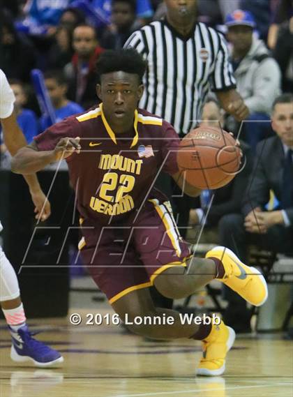 Thumbnail 3 in Brentwood vs Mt. Vernon (SNY Invitational) photogallery.