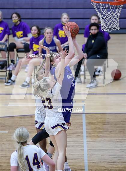 Thumbnail 3 in Grain Valley @ Blue Springs (MSHSAA District Playoff) photogallery.
