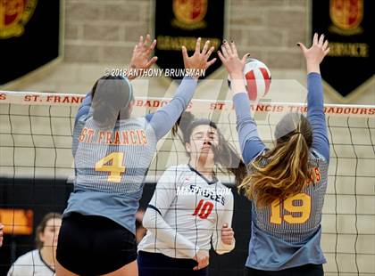 Thumbnail 2 in Pleasant Grove @ St. Francis (SJS D1 Playoffs) photogallery.