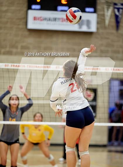 Thumbnail 1 in Pleasant Grove @ St. Francis (SJS D1 Playoffs) photogallery.