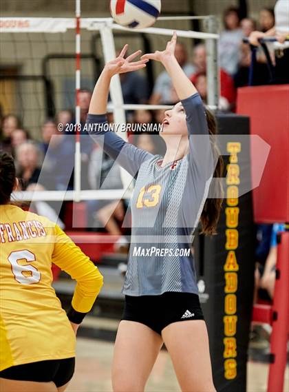 Thumbnail 2 in Pleasant Grove @ St. Francis (SJS D1 Playoffs) photogallery.