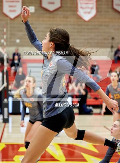 Thumbnail 2 in Pleasant Grove @ St. Francis (SJS D1 Playoffs) photogallery.