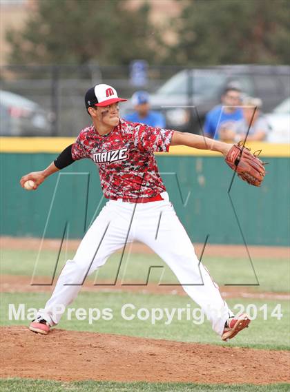 Thumbnail 2 in Hutchinson @ Maize (KSHSAA 6A Regional Playoff) photogallery.