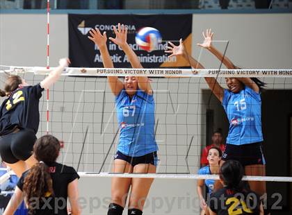 Thumbnail 2 in Marymount vs. St. Francis (CIF State D1 Final) photogallery.