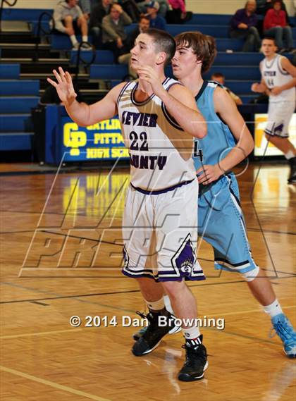 Thumbnail 3 in Sevier County vs Hardin Valley Academy  (Smoky Mountain Classic Christmas Tournament) photogallery.