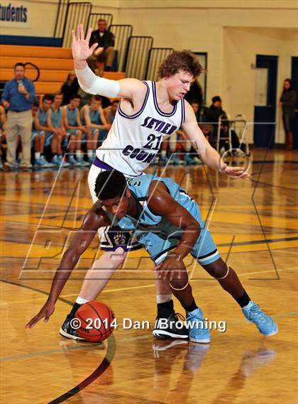 Thumbnail 1 in Sevier County vs Hardin Valley Academy  (Smoky Mountain Classic Christmas Tournament) photogallery.