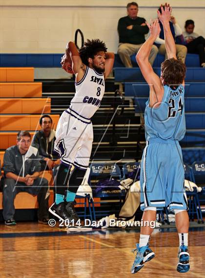 Thumbnail 3 in Sevier County vs Hardin Valley Academy  (Smoky Mountain Classic Christmas Tournament) photogallery.