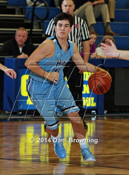 Thumbnail 3 in Sevier County vs Hardin Valley Academy  (Smoky Mountain Classic Christmas Tournament) photogallery.