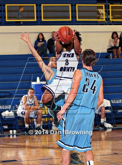 Thumbnail 1 in Sevier County vs Hardin Valley Academy  (Smoky Mountain Classic Christmas Tournament) photogallery.