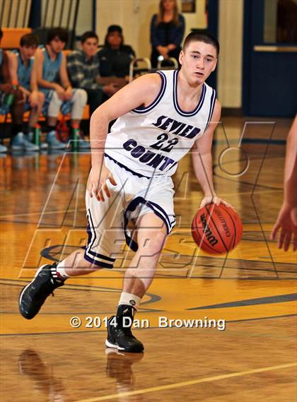 Thumbnail 3 in Sevier County vs Hardin Valley Academy  (Smoky Mountain Classic Christmas Tournament) photogallery.