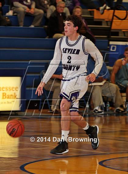 Thumbnail 2 in Sevier County vs Hardin Valley Academy  (Smoky Mountain Classic Christmas Tournament) photogallery.