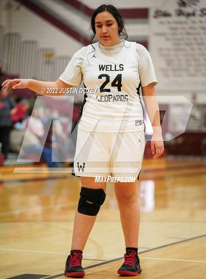 Thumbnail 1 in Wells vs. McDermitt (NIAA 1A East Girls Semifinals) photogallery.