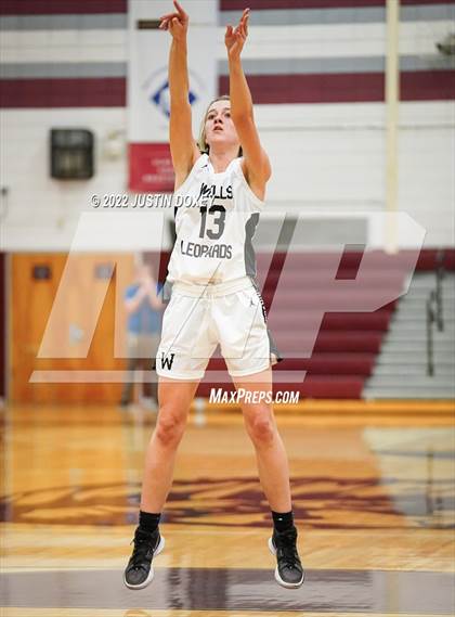 Thumbnail 2 in Wells vs. McDermitt (NIAA 1A East Girls Semifinals) photogallery.