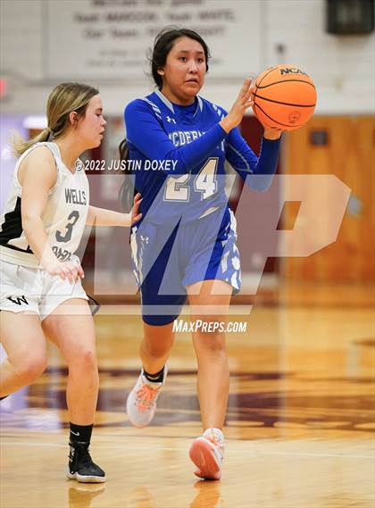 Thumbnail 2 in Wells vs. McDermitt (NIAA 1A East Girls Semifinals) photogallery.