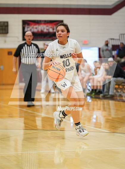 Thumbnail 1 in Wells vs. McDermitt (NIAA 1A East Girls Semifinals) photogallery.
