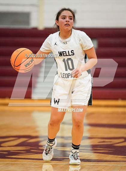 Thumbnail 3 in Wells vs. McDermitt (NIAA 1A East Girls Semifinals) photogallery.