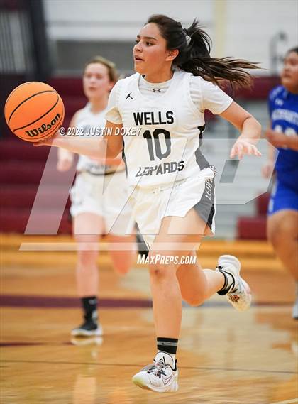 Thumbnail 3 in Wells vs. McDermitt (NIAA 1A East Girls Semifinals) photogallery.