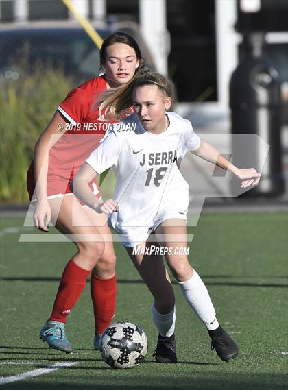 Thumbnail 2 in JSerra Catholic @ Orange Lutheran photogallery.