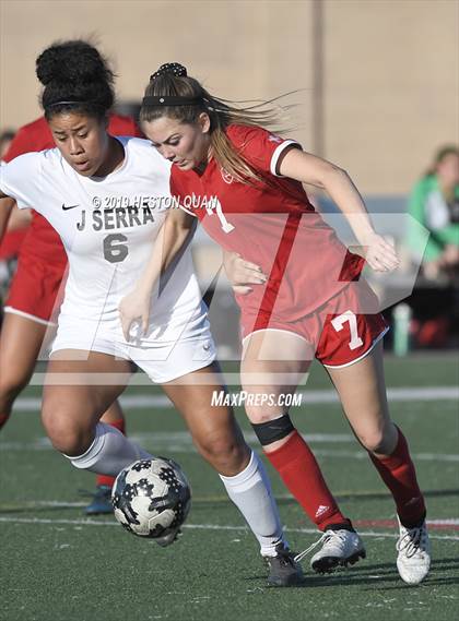 Thumbnail 1 in JSerra Catholic @ Orange Lutheran photogallery.