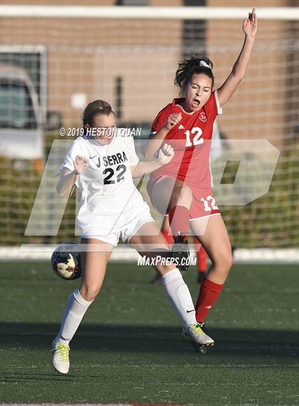 Thumbnail 3 in JSerra Catholic @ Orange Lutheran photogallery.