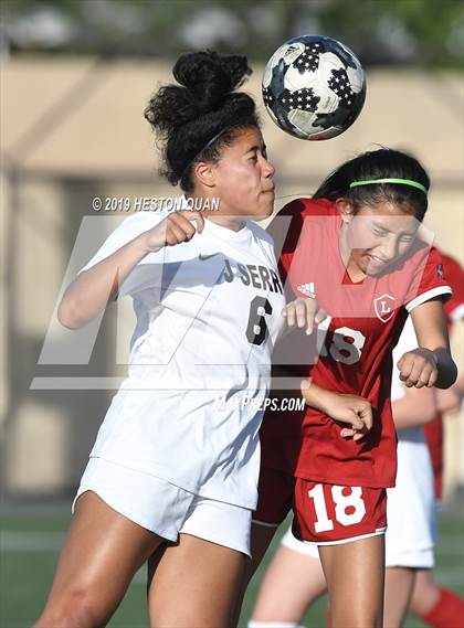 Thumbnail 2 in JSerra Catholic @ Orange Lutheran photogallery.