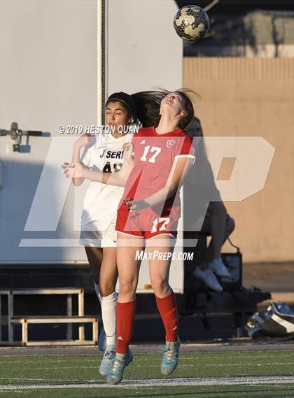 Thumbnail 1 in JSerra Catholic @ Orange Lutheran photogallery.