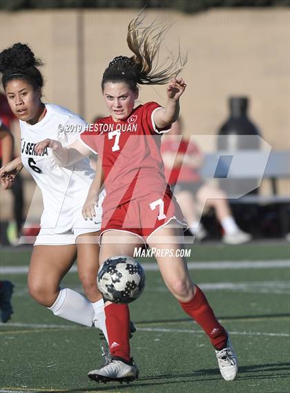 Thumbnail 2 in JSerra Catholic @ Orange Lutheran photogallery.