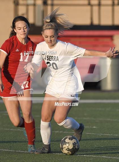 Thumbnail 2 in JSerra Catholic @ Orange Lutheran photogallery.