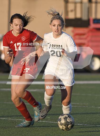 Thumbnail 1 in JSerra Catholic @ Orange Lutheran photogallery.