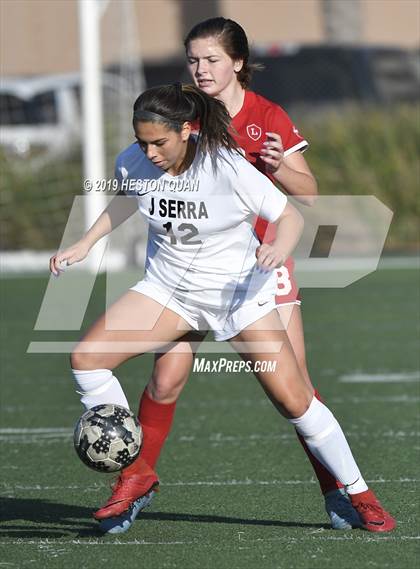 Thumbnail 3 in JSerra Catholic @ Orange Lutheran photogallery.