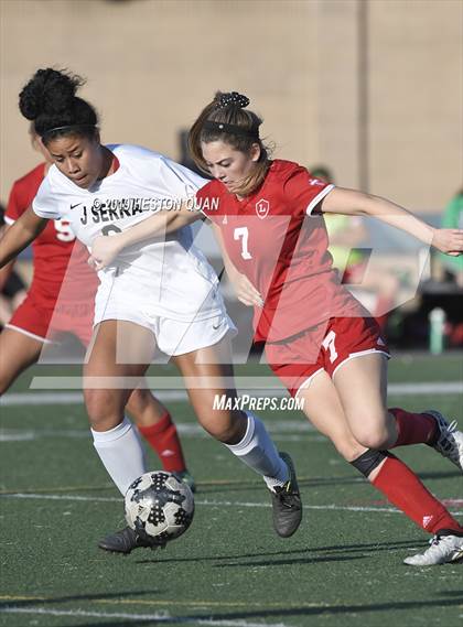 Thumbnail 2 in JSerra Catholic @ Orange Lutheran photogallery.