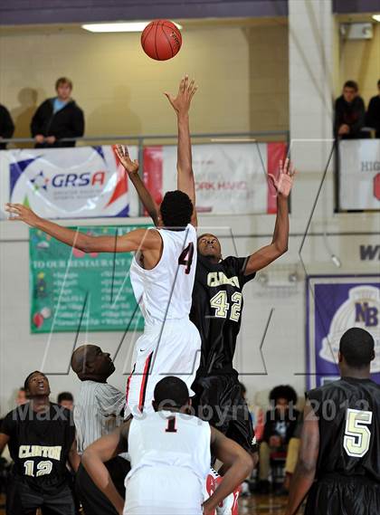 Thumbnail 1 in Webb [J. F.] vs Clinton (HighSchoolOT.com Invitational) photogallery.
