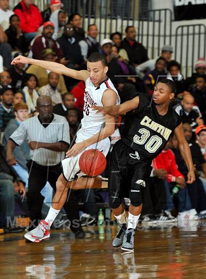 Thumbnail 3 in Webb [J. F.] vs Clinton (HighSchoolOT.com Invitational) photogallery.