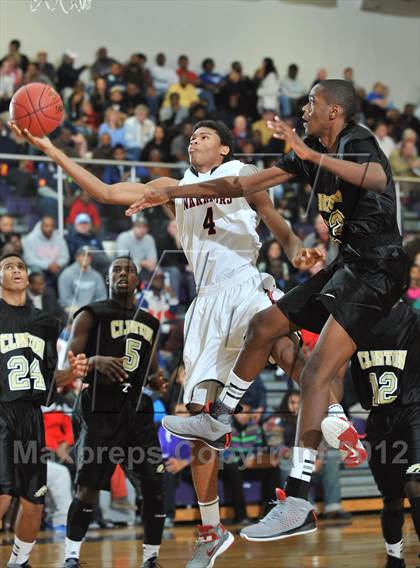 Thumbnail 3 in Webb [J. F.] vs Clinton (HighSchoolOT.com Invitational) photogallery.
