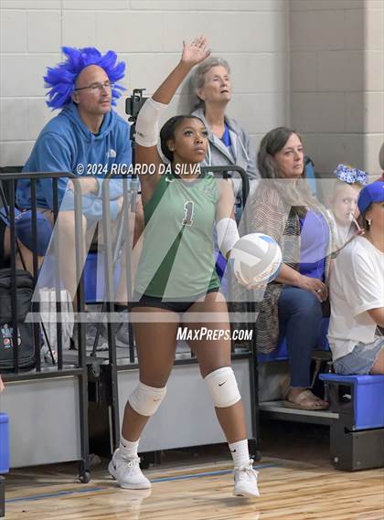 Thumbnail 3 in Needville vs Fort Bend Hightower (Needville Tournament) photogallery.