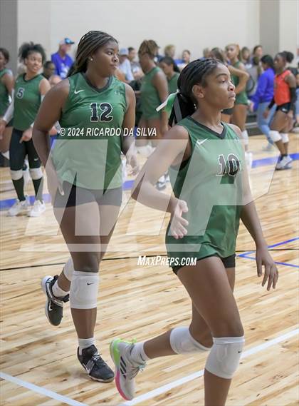 Thumbnail 2 in Needville vs Fort Bend Hightower (Needville Tournament) photogallery.