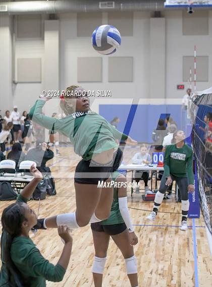 Thumbnail 2 in Needville vs Fort Bend Hightower (Needville Tournament) photogallery.