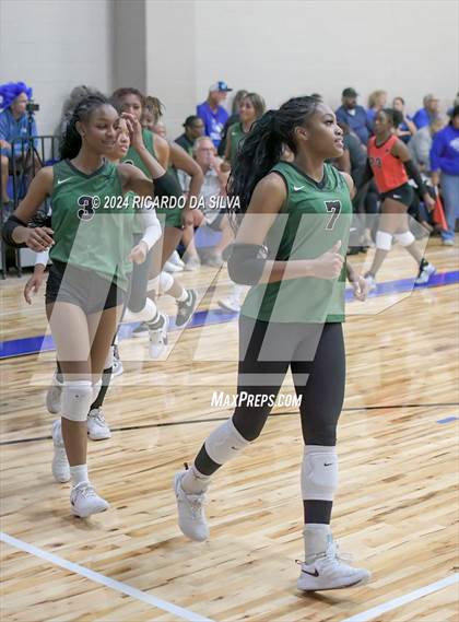 Thumbnail 3 in Needville vs Fort Bend Hightower (Needville Tournament) photogallery.