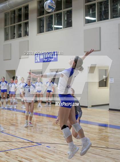 Thumbnail 3 in Needville vs Fort Bend Hightower (Needville Tournament) photogallery.